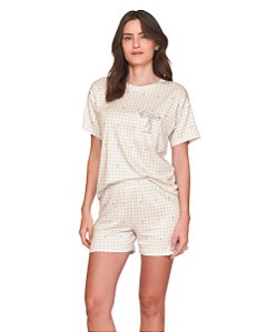Pijama Feminino Curto Lua Lua 117110785
