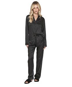 Pijama Feminino Longo Abotoado Lua Lua 001110585