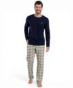 Pijama Masculino Longo Podiun 268135