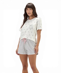 Pijama Feminino Curto Cor com Amor 2011213