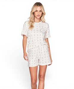 Pijama Feminino Curto Lua Lua 111.1107.85
