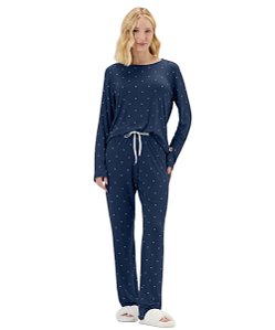 Pijama Feminino Longo Cor com Amor 2011254