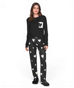 Pijama Feminino Longo Lua Lua 118.1101.85