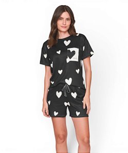 Pijama Feminino Curto Lua Lua 118.1107.85