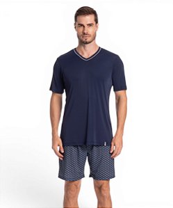 Pijama Masculino Curto Tombini 6890F