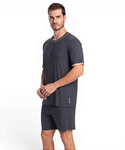 Pijama Masculino Curto Tombini 6814F