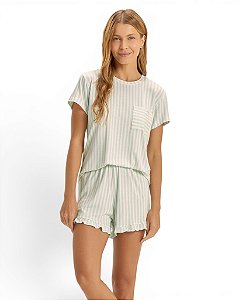 Pijama Feminino Curto Com com Amor 2011378
