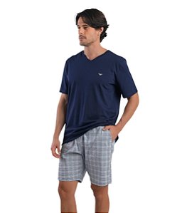 Pijama Masculino em Algodão Podiun 278026
