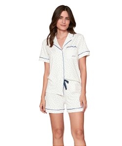 Pijama Feminino Abotoado Lua Lua 020111886