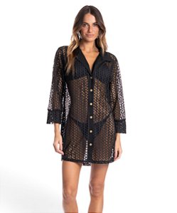 Camisa Feminina em Rendão Daniela Tombini 6842F