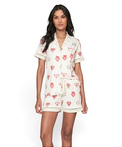 Pijama Feminino Abotoado Lua Lua 016111886