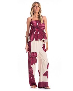 Calça Feminina Floral Daniela Tombini 7370F