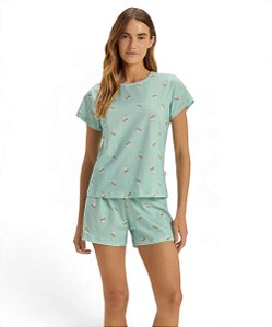 Pijama Feminino Curto Cor com Amor 2011554
