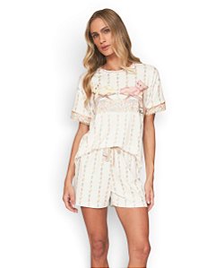 Pijama Feminino Curto Lua Lua 111.1107.86