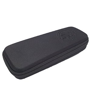 Case Puff Slim Pequeno Preto - Unidade