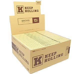 Seda Keep Rolling Brown King Size - Display 40 un