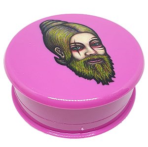 Dichavador Lion Rolling Circus Acrílico 3 Partes Rosa - Unidade