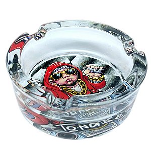 Cinzeiro de Vidro Redondo Tonabê - Unidade