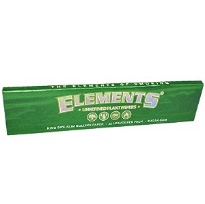 Seda Elements Green Slim King Size - Unidade