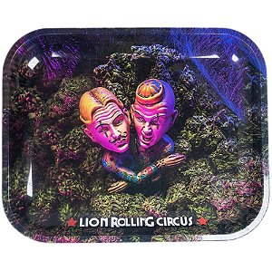 Bandeja Lion Rolling Circus Metal Grande Silverfuck e Jellybelly - Unidade