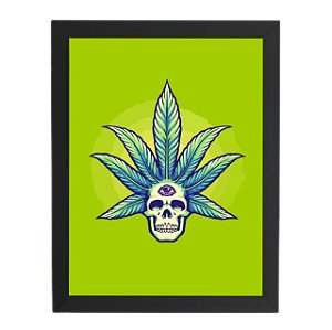 Quadro A4 Canábico "Crannabis" - Unidade