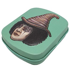 Mini Tin Box Lion Rolling Circus Verde - Unidade