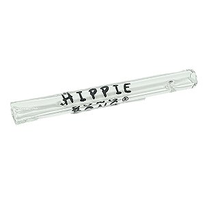 Piteira de Vidro Longa Hippie Bong 6mm C/ Bucal - Unidade