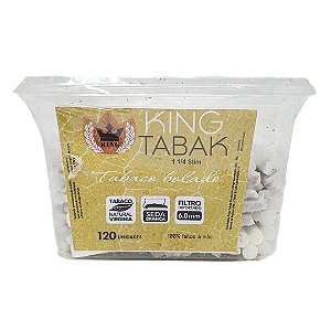 Tabaco Pré-Enrolado King Tradicional - Pote 120 un