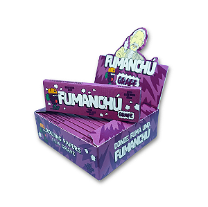 Seda Fumanchú Sabor Uva Mini Size - Display 15 un