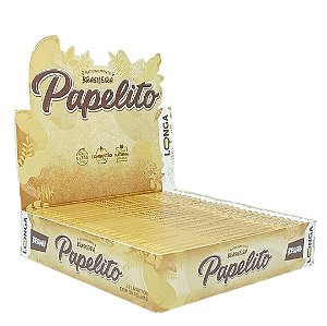 Seda Papelito Brown Longa King Size - Display 25 un