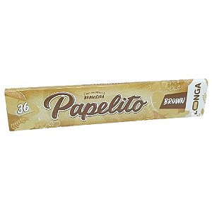 Seda Papelito Brown Longa King Size - Unidade