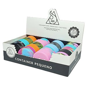 Container Squadafum Silicone 3ml - Display 20 un
