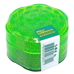 Dichavador Papelito Brilho Policarbonato + Container - Unidade