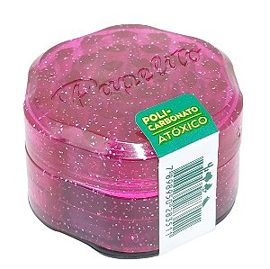 Dichavador Papelito Brilho Policarbonato + Container - Unidade