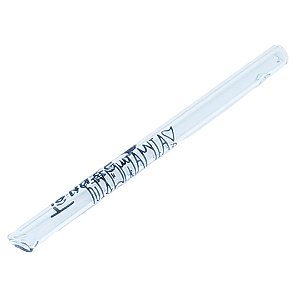 Piteira de Vidro Tô Na Bê x Lixomania 5mm x 7cm - Unidade