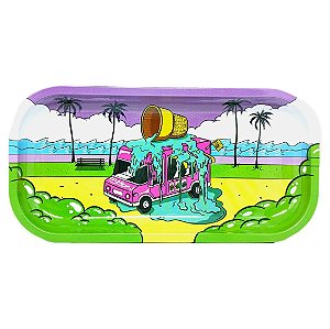 Bandeja Metal Retangular Sadhu 'Carrinho de Sorvete' - Unidade