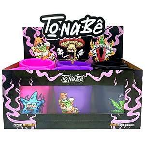 Cinzeiro Tônabê Turn Off Colorido - Display 6 un