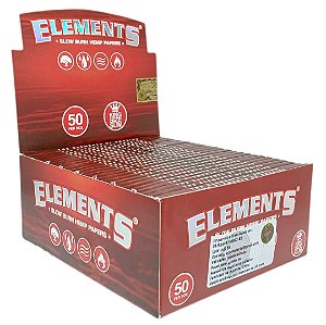 Seda Elements Red Slim King Size - Display 50 un
