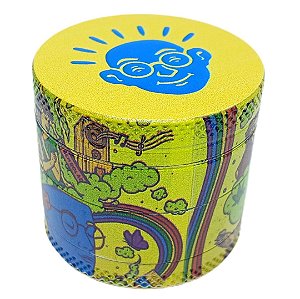 Dichavador Bem Bolado Zinco 4 Partes - Unidade