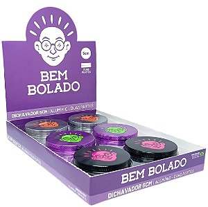 Dichavador Bem Bolado Metal 2 Partes - Display 6 un