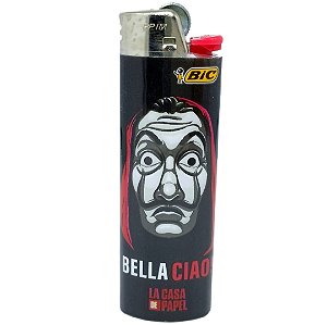 Isqueiro Bic Grande x La Casa de Papel - Unidade