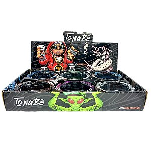 Cinzeiro de Vidro Redondo Tonabê - Display 6 un