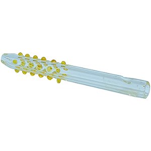 Piteira de Vidro Antistress Color 7mm - Unidade