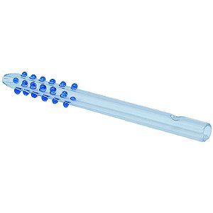 Piteira de Vidro Antistress Color 5mm - Unidade