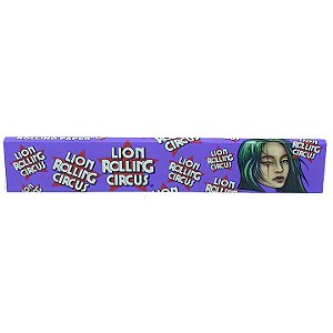 Seda Lion Rolling Circus Brasil Slim Longa King Size - Unidade