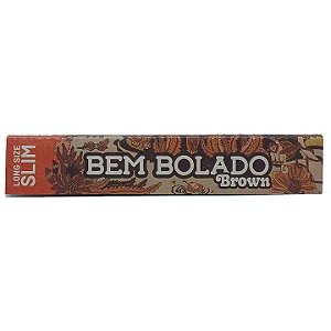Seda Bem Bolado Brown Longa Slim King Size - Unidade