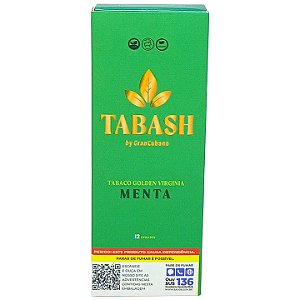 Tabaco Tabash Pré-Enrolado Menta - Unidade