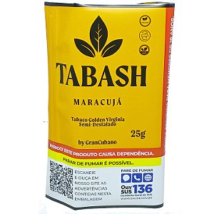 Tabaco Tabash Maracujá - Unidade