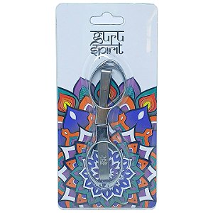 Tesoura Sadhu Dobravel Metal Guru Spitit Prata - Unidade