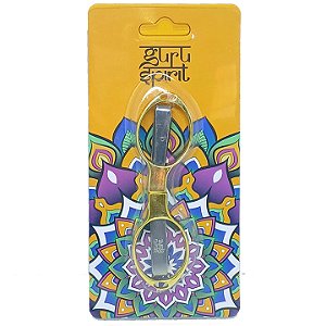 Tesoura Sadhu Dobravel Metal Guru Spirit Gold - Unidade